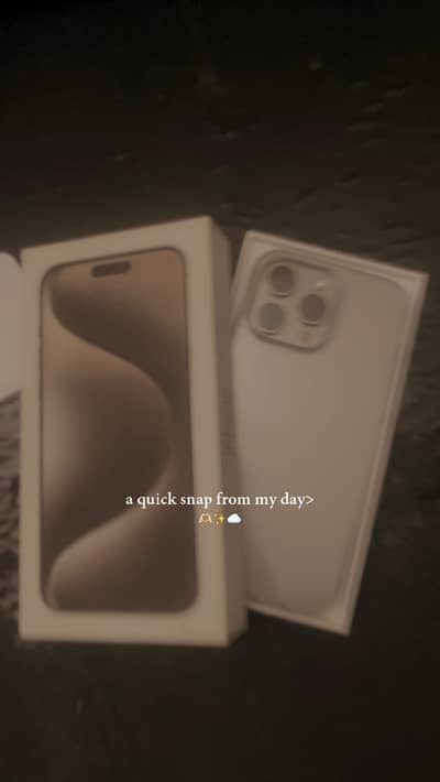 15 Pro Max Natural Titanium