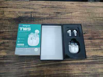Amgras TWS Wireless Earbuds Active Noise Cancellation HiFi Sound