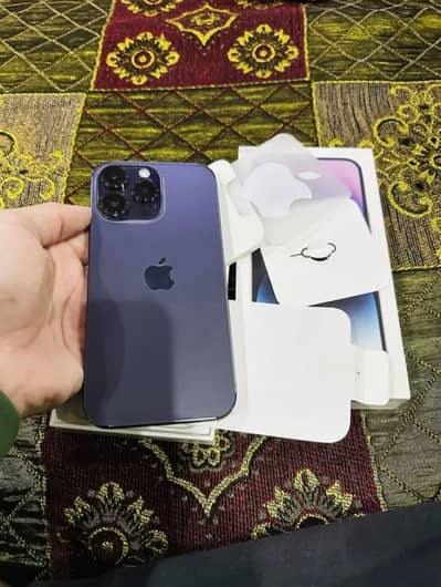 iphone 14 pro max PTA approved official 256Gb tottly original.   13