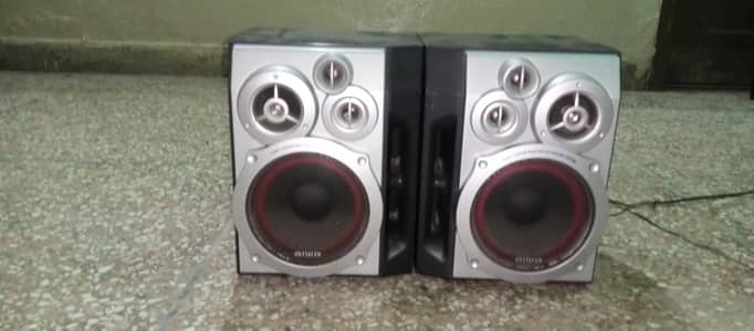 aiwa speaker 6inch good sound oirignal japani 80watt 80watt