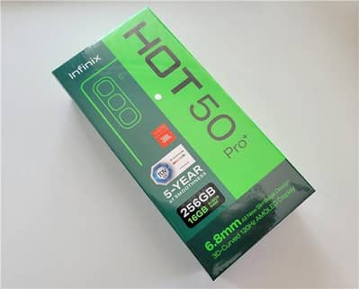 Hot 50 pro plus 16+256 WATER PAK originl box imei mach original changr