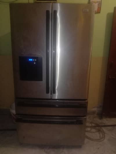 Haier Brand New condition double doors and slide double door