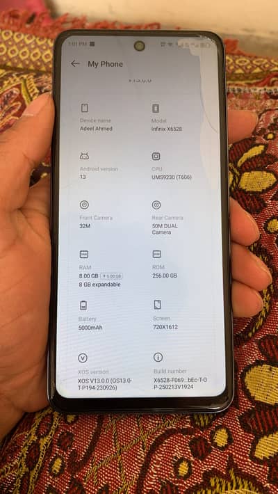 Infinix hot 40i brand new open box