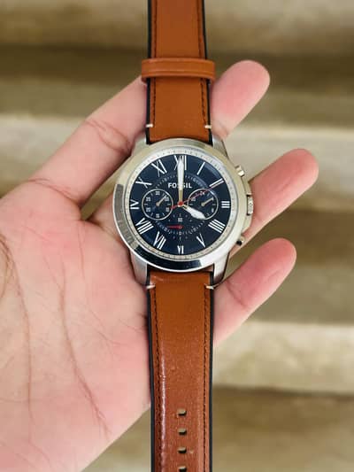 Fossil FS-5210 Men’s Original Watch 44mm Dial 9/10 Condition