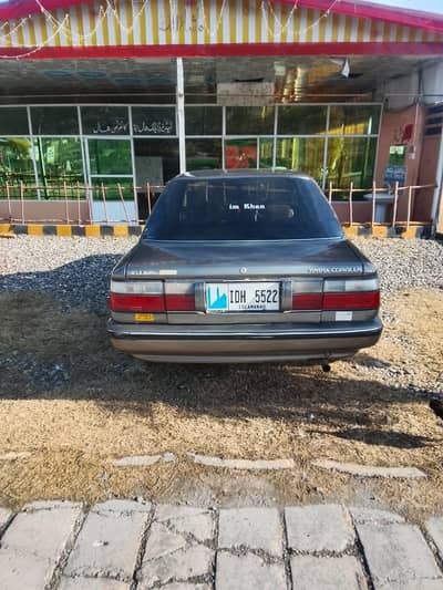 Toyota Corolla Se Saloon 1988 (Quota 1997)