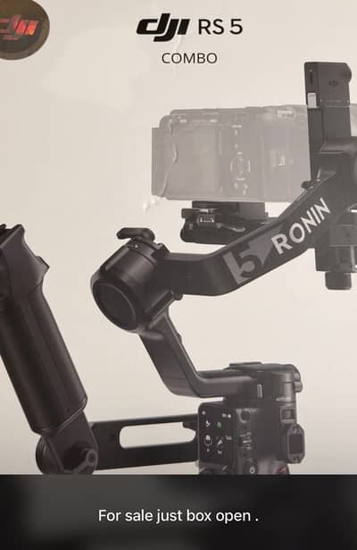 DJI RS 5 Combo Gimbal – just Box Open, Like New