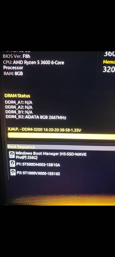 XPG Hunter 8GB DDR4 3200MHZ CL16