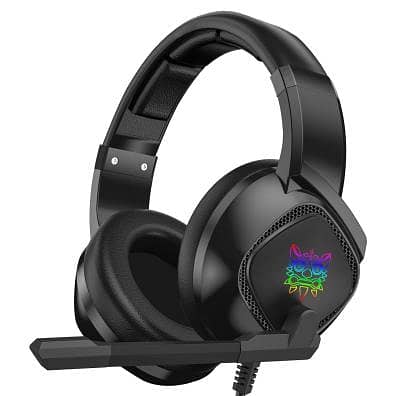 Onikuma K19 RGB Wired Gaming Headset Noise Cancellation with Mic