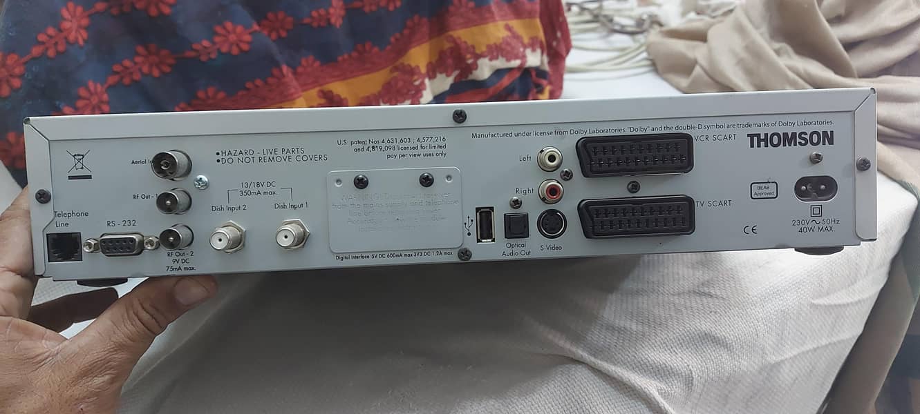 receiver and decoader 1