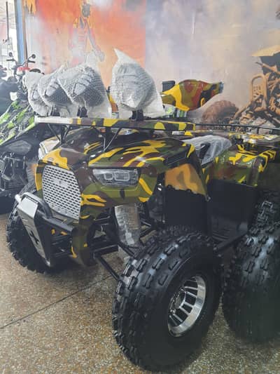 New 124cc Jeep Atv Quad 4 wheels delivery all Pakistan