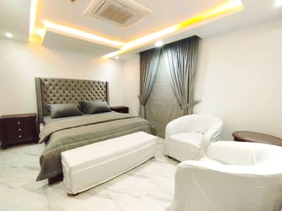 Cozy 02 Bed Apartment Gold Crest DHA Ph4 on per day rent