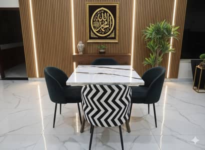 4 Seater Dining Table Set