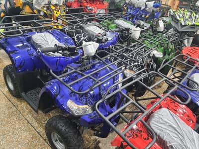 124cc New Bwm Jeep Atv 4 wheels delivery all Pakistan