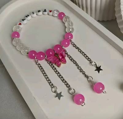 Beaded charms bracelets