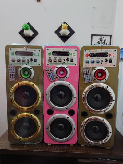 Excellent Woofer Speakers Brand New Bluetooth Audionic Ramzan Offer