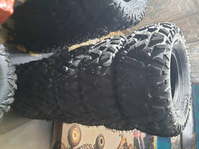 New Atv quad 4 wheels tyre All size available delivery all Pakistan