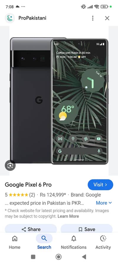 pixal 6 pro pta aporvd 10 by 10 all ok he