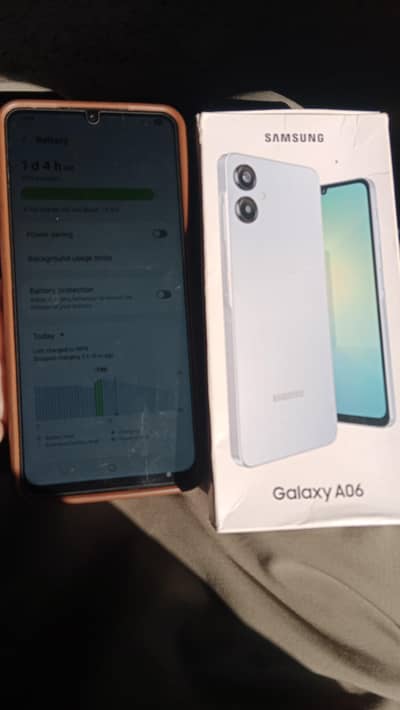 Samsung A06 4 128 25W Fast charging