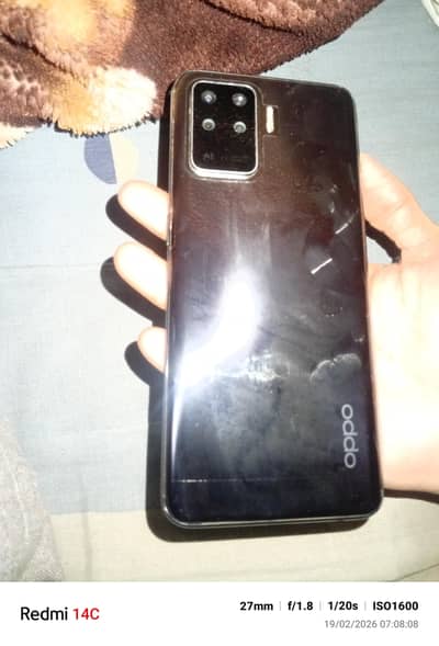 Oppo F19pro 8+ 128Gb Complete box Bilkul Brand new j