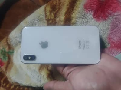 iphone x 256 GB with earbuds good Condition exchange with android