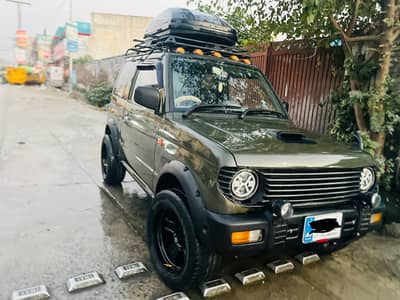 Modified Army Green Best Jeep