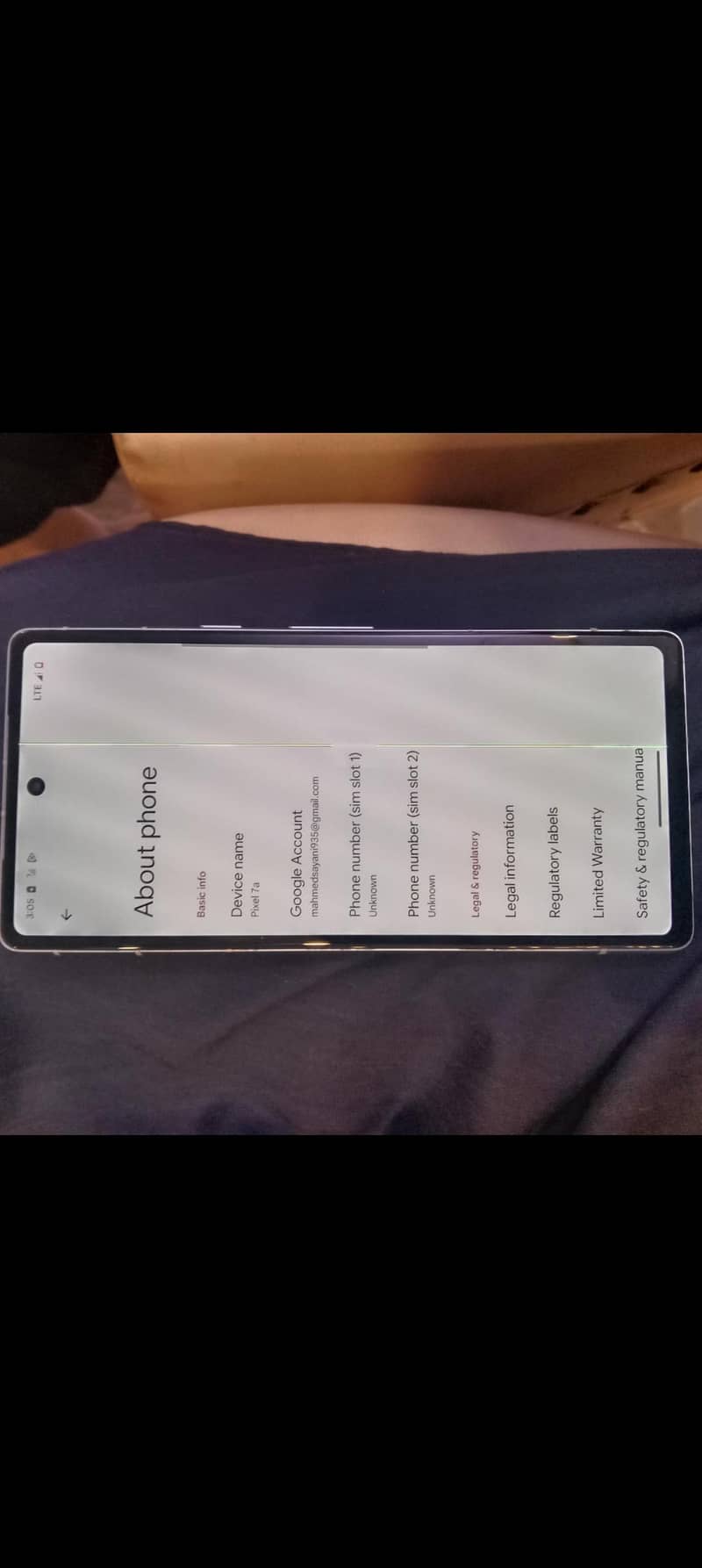 google pixel 7a official pta 2