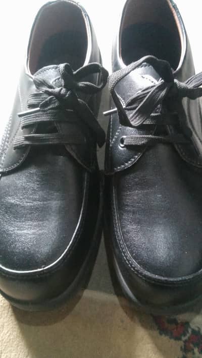 new full lader shoes  black