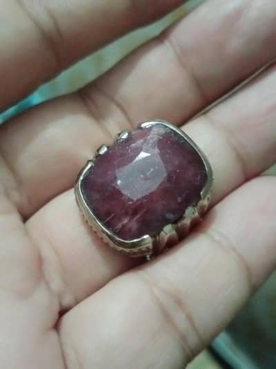 Ruby Ring very rare 100% Authentic Ruby