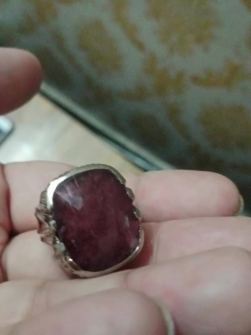 Ruby Ring very rare 100% Authentic Ruby 3