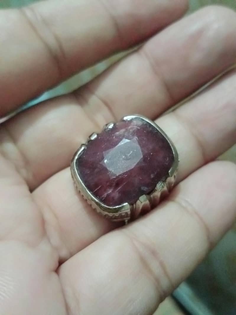 Ruby Ring very rare 100% Authentic Ruby 5