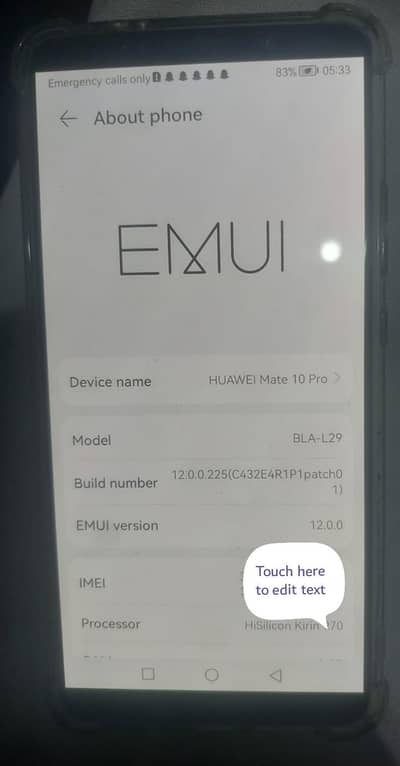 Huawei Mate 10 pro pta board needed