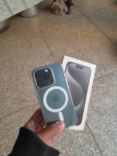 iphone 15pro jv 128 with box