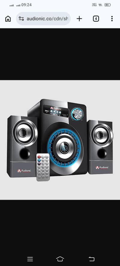 audionic speaker just like new