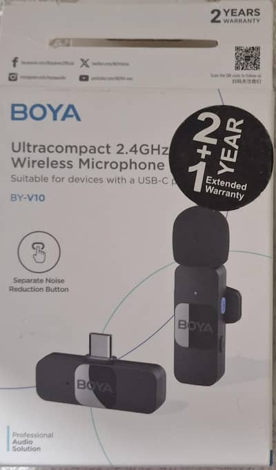BOYA BY -V10 ultracompact 2.4GHz