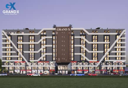 Luxury One Bed Apartments in Grand X facing theme park,Corner Eiffel view,and Main boulevard