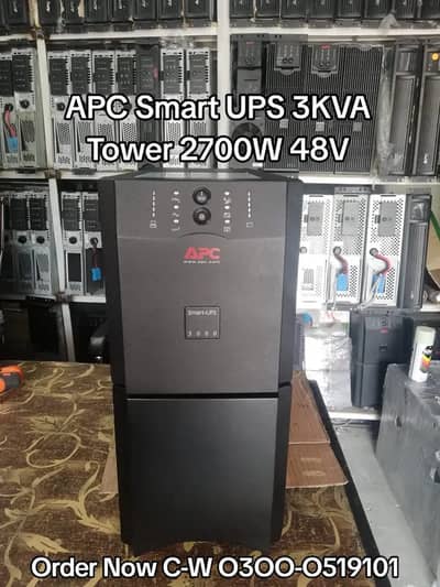 APC Smart UPS 3000VA 2700W SUA3000i Tower