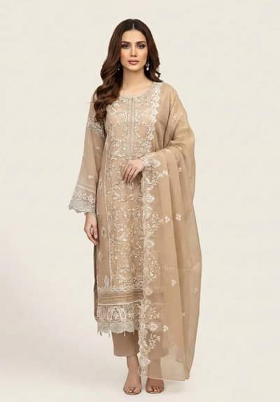 Noor Jahan Elanora Lawn 3pc