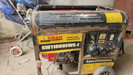 Swan SW11000EWS-1 Generator 6.0kW / 7.0kW – Single Phase – Used