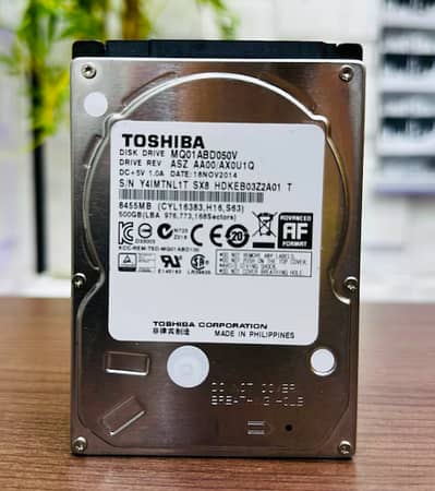 500 gb sata laptop hard available