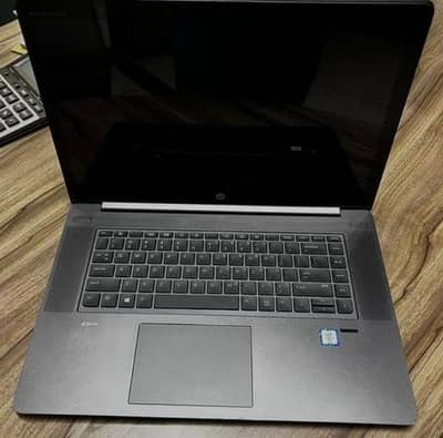 HP zbook core i7 6th gen 8 gb 256 gb SSD  with 4 gb Nivideia graphic