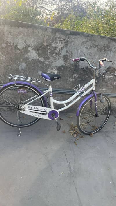 “Almost New Ladies Cycle for Sale”).