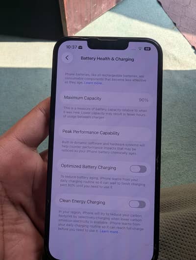 iPhone 13 jv 128 90 health