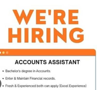 We are hiring Account Assistant