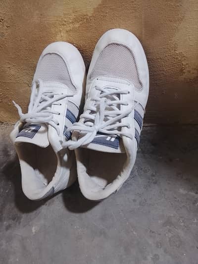 white imported shoes