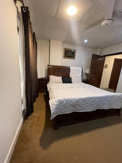 Furnished two Bedrooms Apartment Daily weekly and monthly Available for Rent Al ghair giga Commercial Building