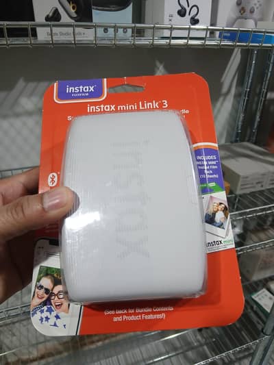Fujifilm Photo Printer Instax Mini Link 3 Smartphone (Bundle) White