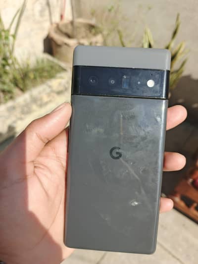 Google pixel 6 pro 12/256 pannel changed and cracked