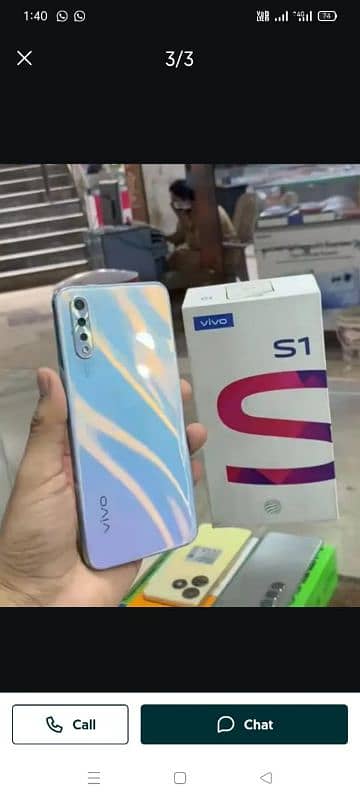 vivo s1 for sale only Whatsapp number 03327945291