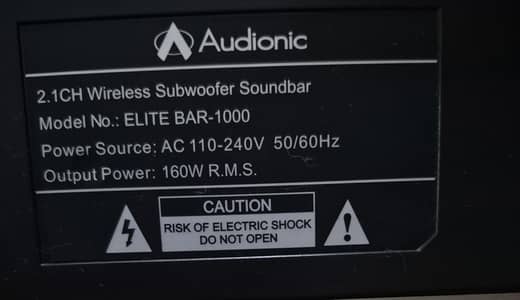 Audionic Elite Bar 1000