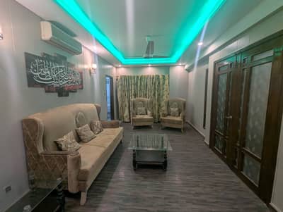 Furnished flat for rent at F-10